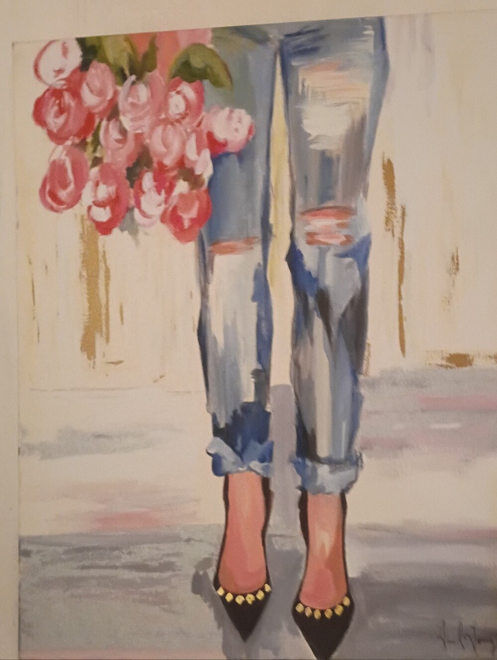 Colleen Karis L Long Oil Painting